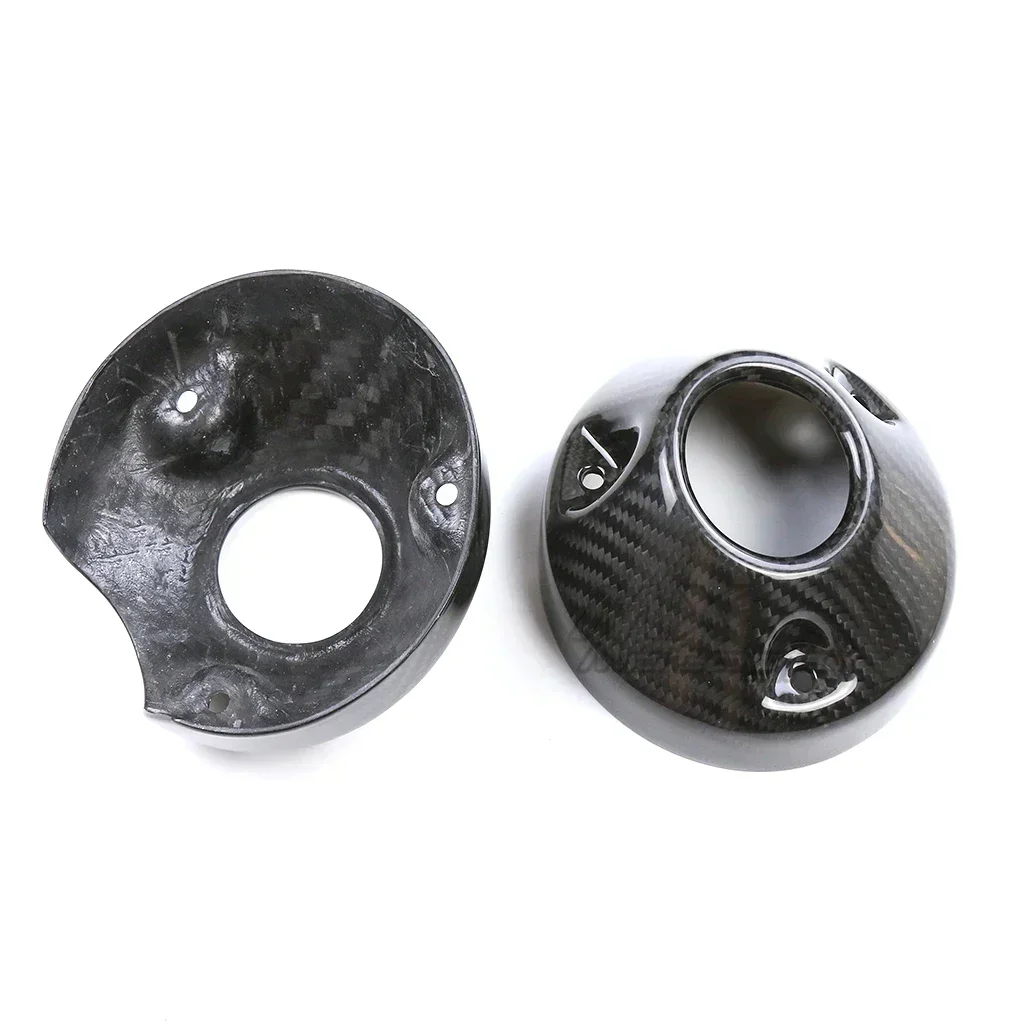 100% углеродное волокно мотоциклетные выхлопные задние крышки Обтекатели для Harley