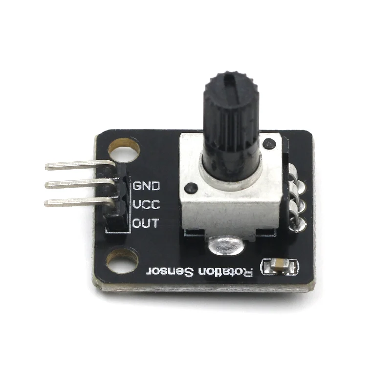 Роторный потенциометр аналоговый ручной модуль для электронных блоков Pi Arduino RV09