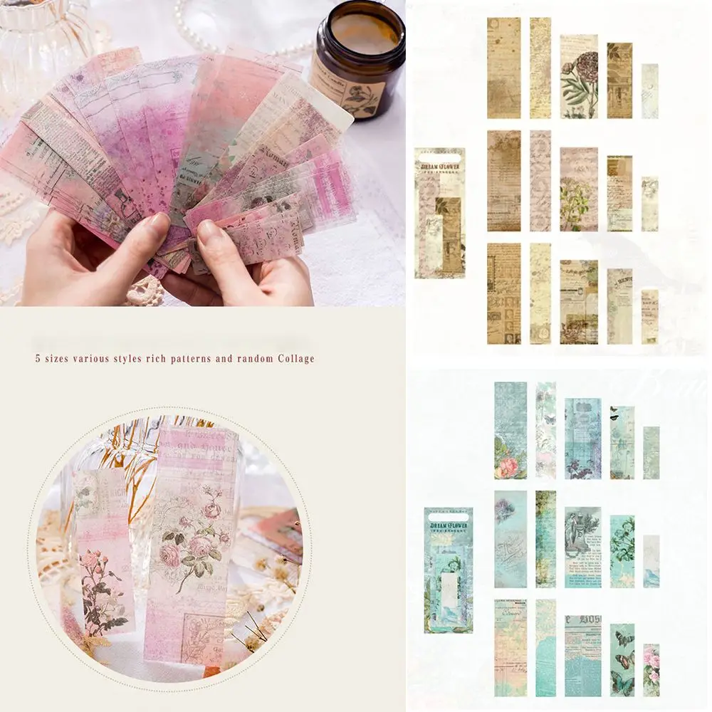 

Romantic Shadow Stationery Calendar Diary Decor Dream Flower Planner Diary Stickers Scrapbooking Decorative Sticker