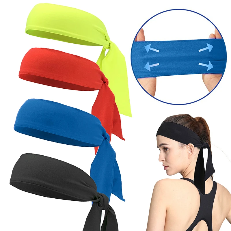 

Outdoor Running Sports Turban Street Outdoor Sports Fitness Men and Women Turban Headband Sweat-absorbing Bandage Turban