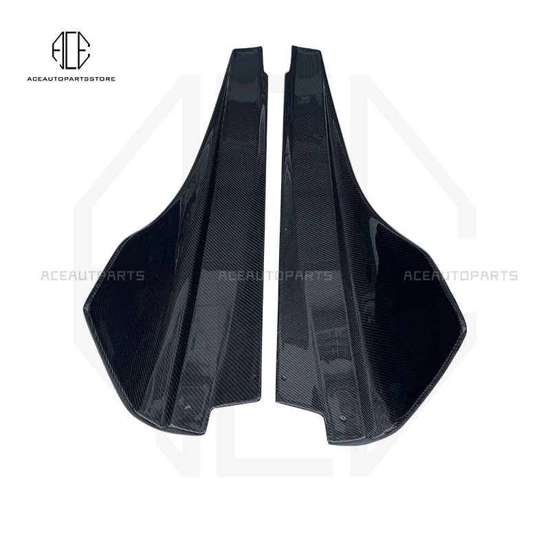 Лучшая цена боковая юбка из углеродного волокна для McLaren MP4 12C Coupe Spider |