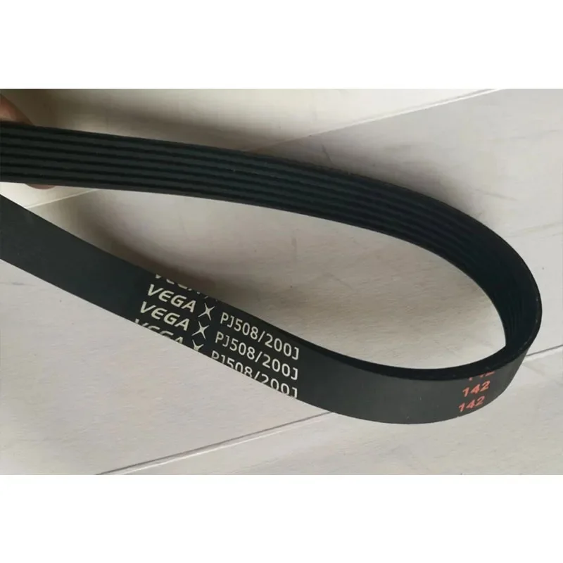 Фото 1 шт., ремень двигателя беговой дорожки VEGA V-Belt, ремень приводного двигателя PJ508/200J, ремень генератора, приводной ремень, 5 ребер 6 7 8 ребер №1