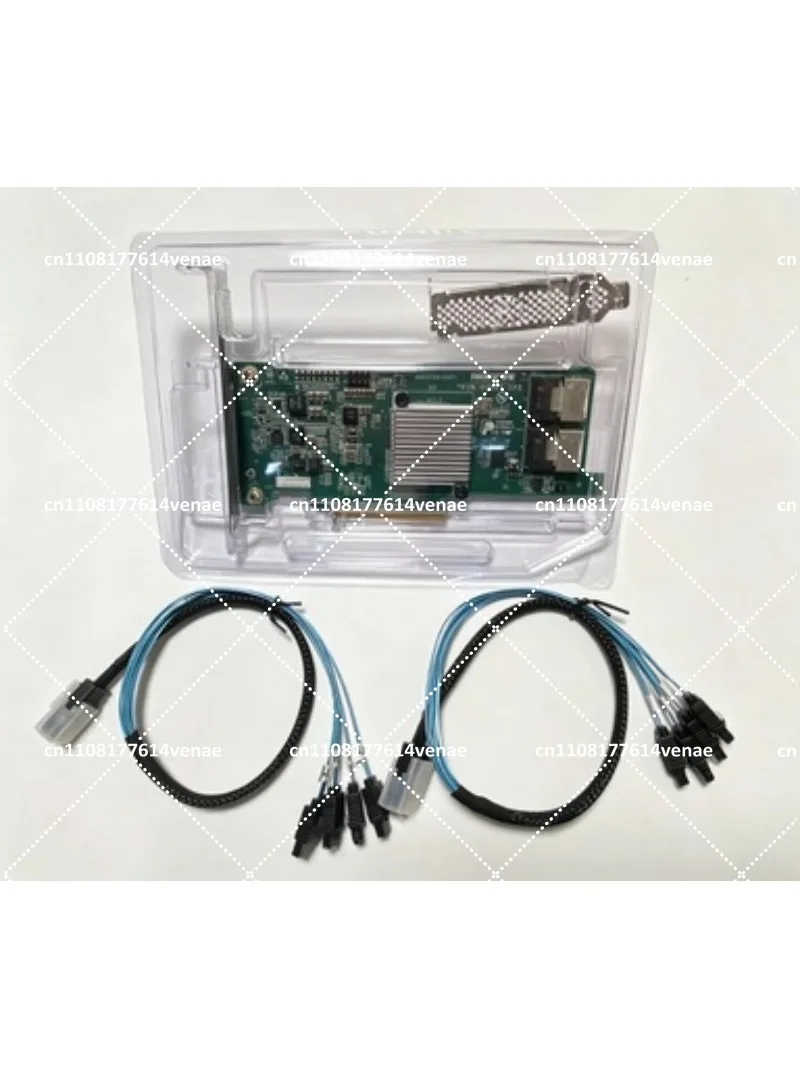 Фото Контроллер LSI SAS2208 6Gb/s HBA IT Mode PCI-E 3.0 ZFS FreeNAS unRAID с 2 SATA-кабелями №2