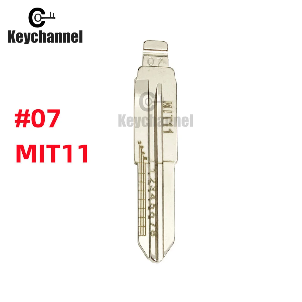 

5 шт. MIT11 # 07, ключ с гравировкой, шкала, ножницы зубов, режущий ключ, пустой ключ для стрижки, лезвие для Mitsubishi, правое лезвие