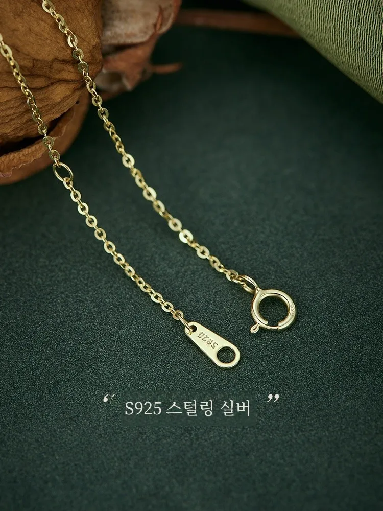 Женское ожерелье из стерлингового серебра 925 пробы полное кристаллов 2024 новая