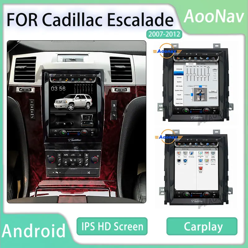 

Автомагнитола для Cadillac Escalade 2007-2012, 2 Din, с GPS-навигацией