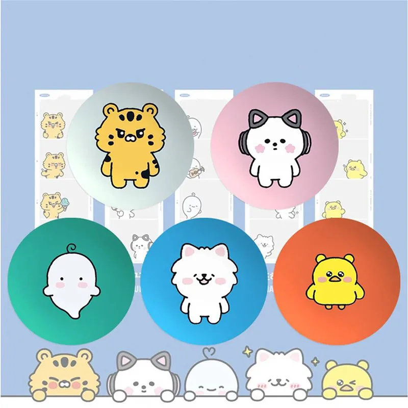 Kpop Idols CHAEWON HONG EUNCHAE значок 58 мм мультфильм милая круглая жесть брошь аксессуары