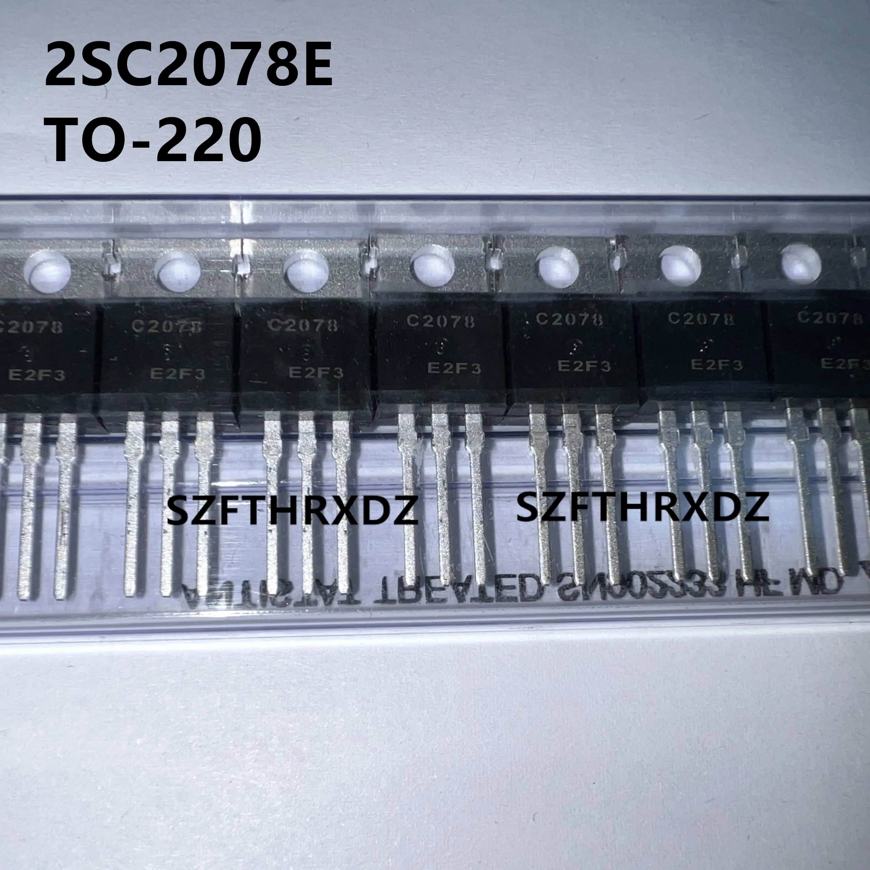 

SZFTHRXDZ 100% New Imported Original 2SC2078 2SC2078E C2078 TO-220 High Frequency Power Tube 3A 80V Triode