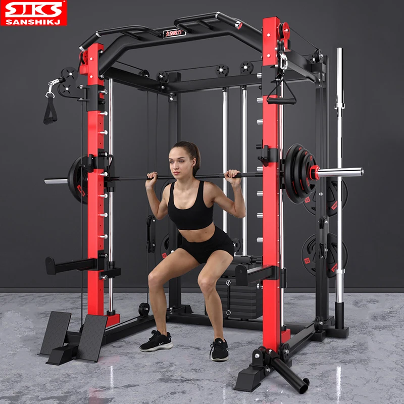 

Comprehensive Trainer Commercial Multifunctional Flying Bird Smith Machine Household Combined Squatting Frame Gantry