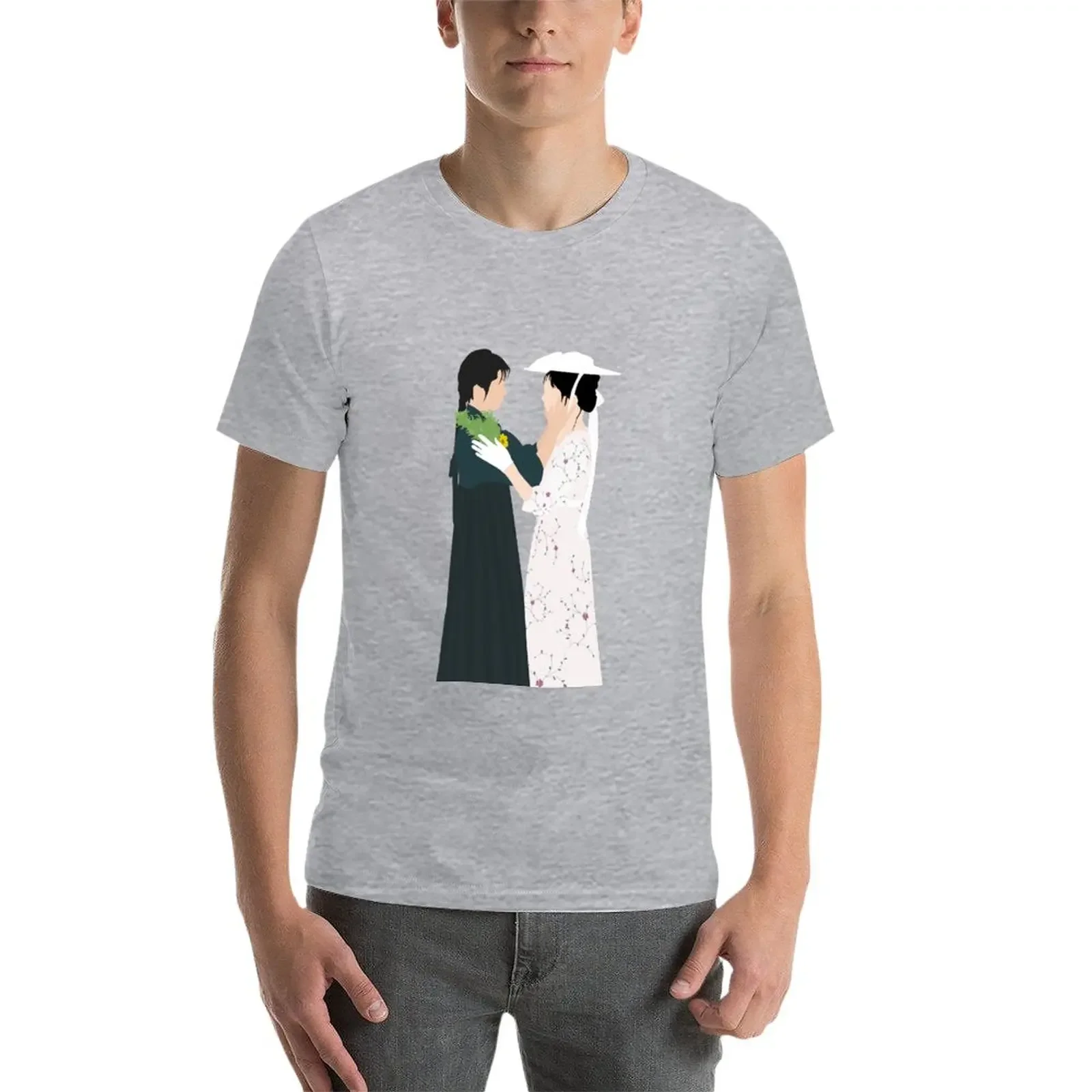 Новая футболка The Handmaiden - Sook-Hee и Hideko однотонная летние топы мужские футболки для