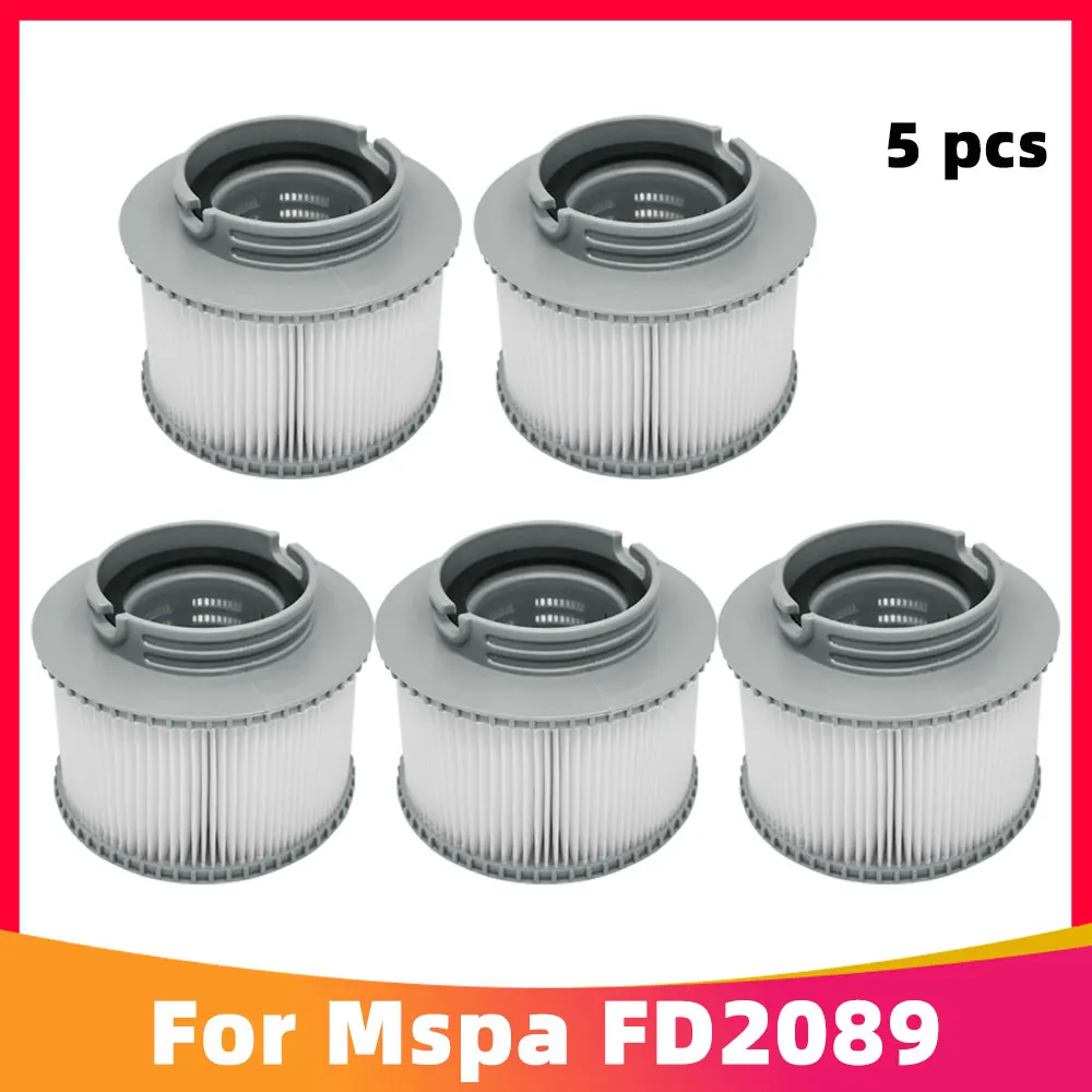 

Replacement FILTER CARTRIDGE and Base Pack for Mspa FD2089 Hot Tub for All Models Spa Swimming Pool Spare Accessories
