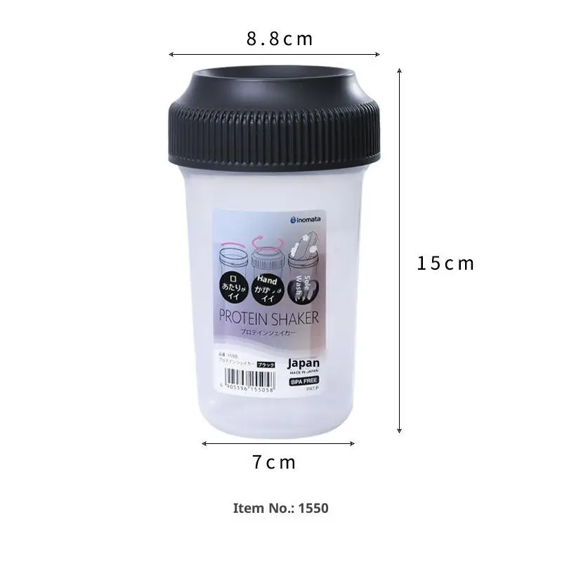 

Полипропиленовый шейкер для протеиновых коктейлей 400 мл