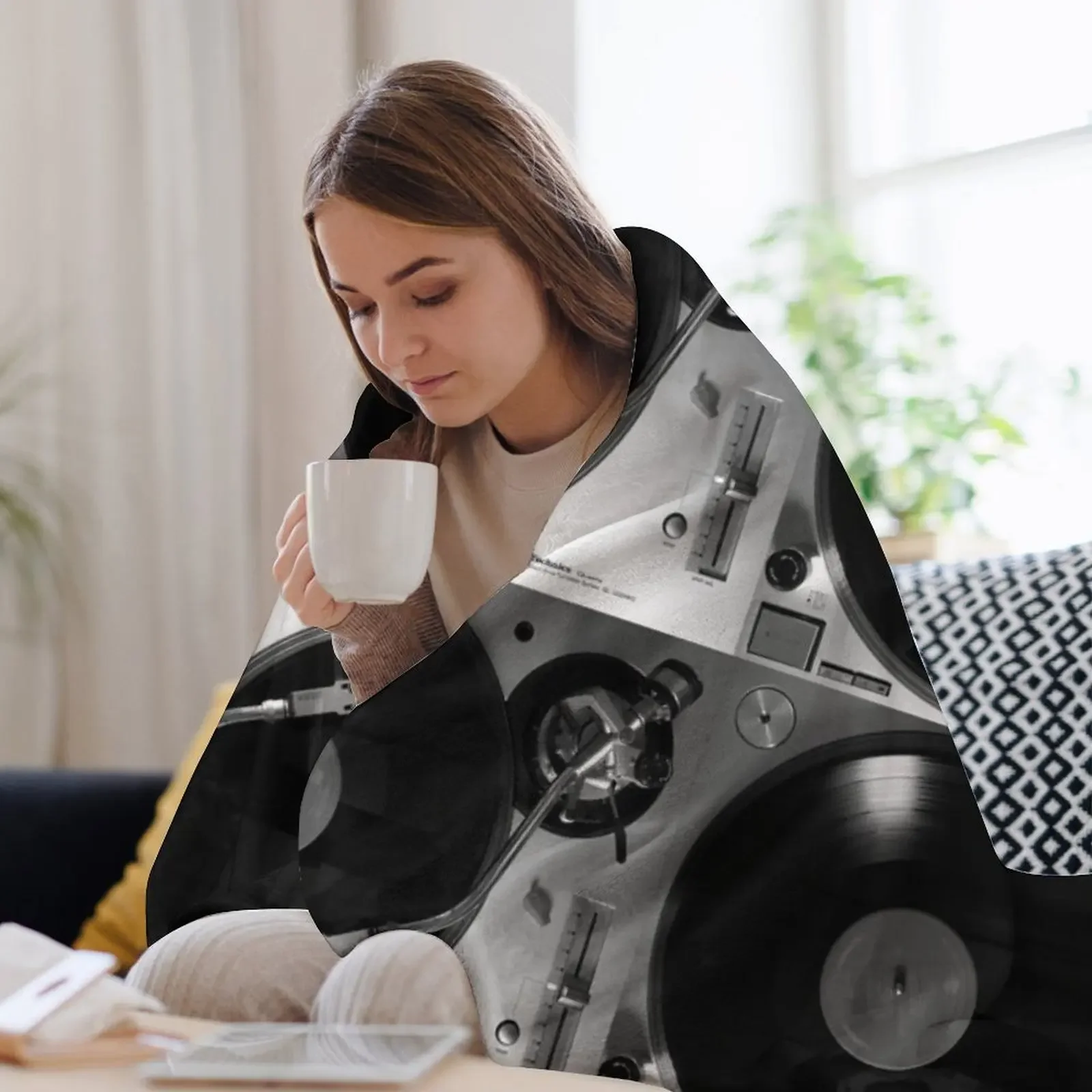 Фото Technics SL-1200GR Одеяло для проигрывателя Зимние кровати Тонкие одеяла №3