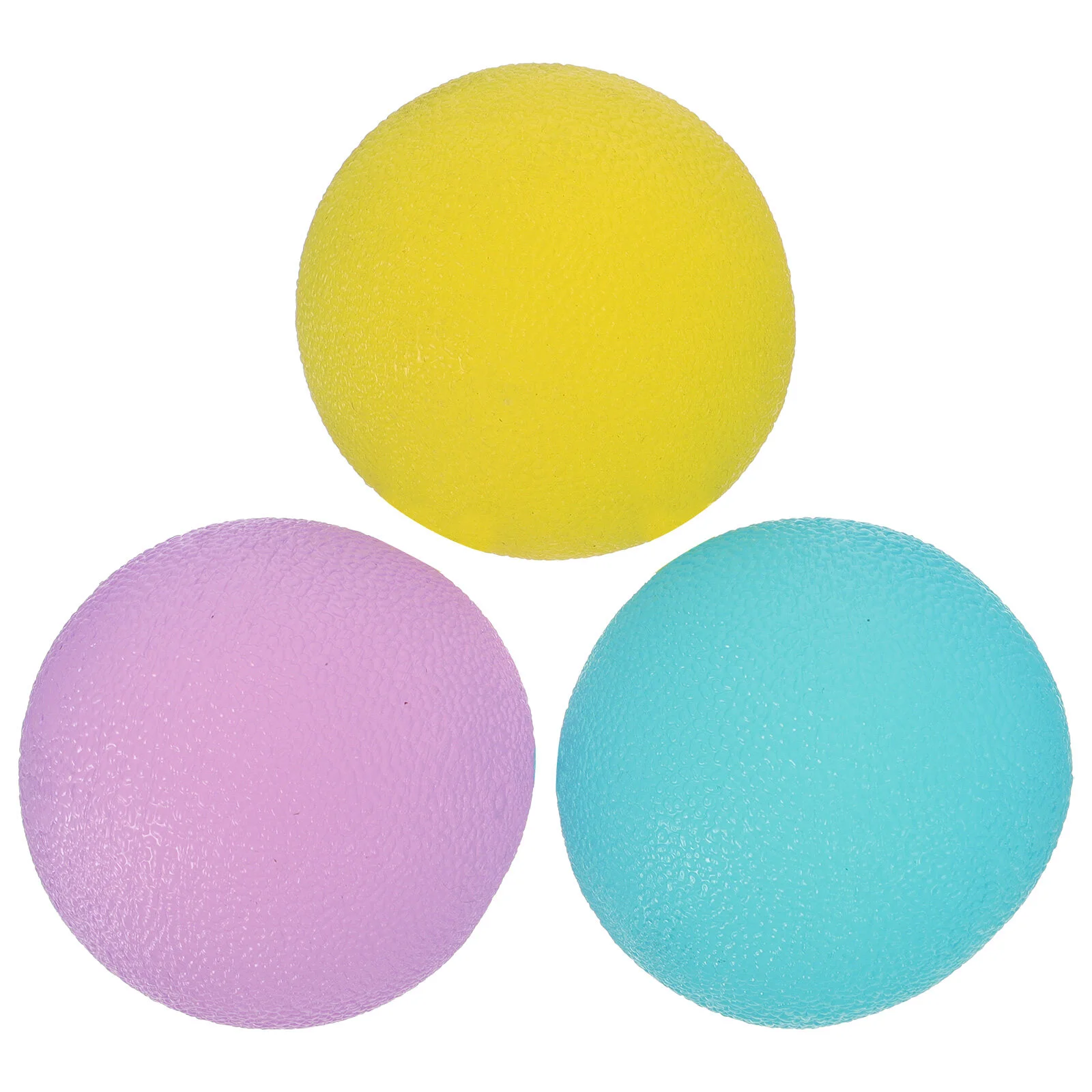 

3 Pcs Toys Decompression Ball High Elasticity Grip Strengthen Hand Tpe