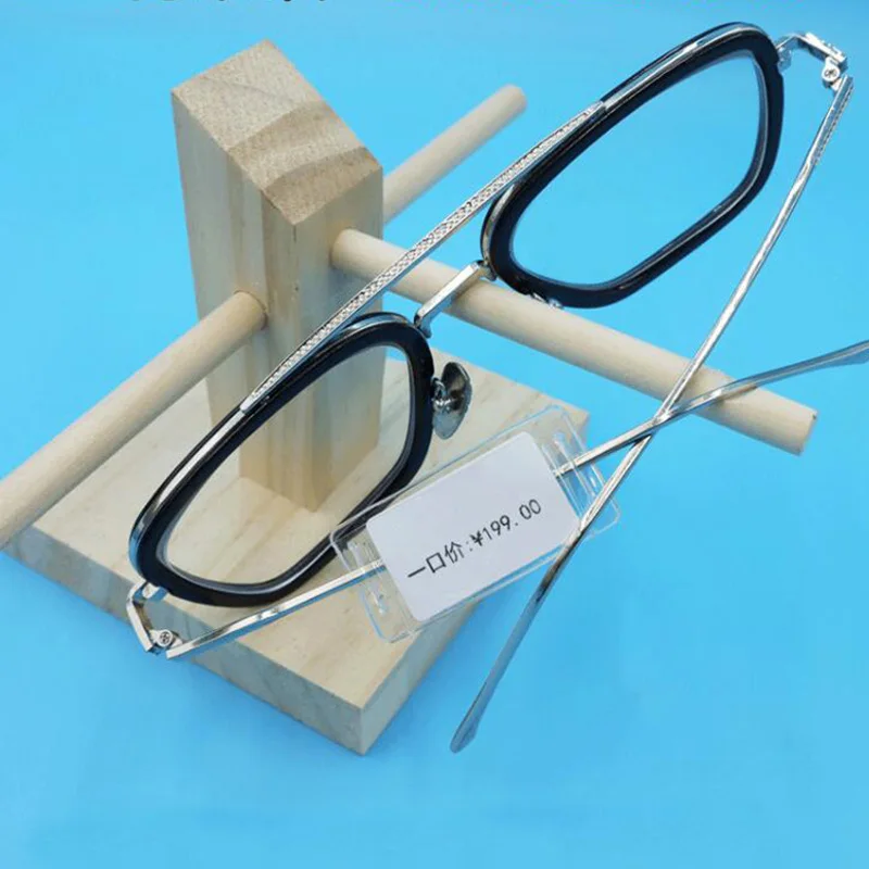 500 stücke Gläser Rahmen Preis Label Tags Abdeckung Kunststoff Hängen Tag für Brillen Brillen Sonnenbrille