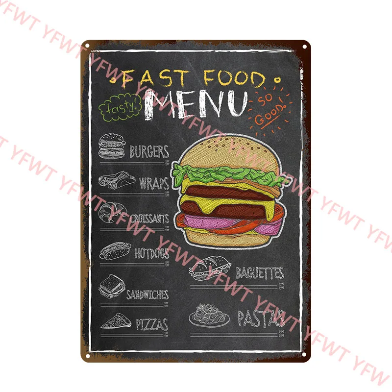 Правила кухни искусственная паста металлическая тарелка для сэндвичей свежий