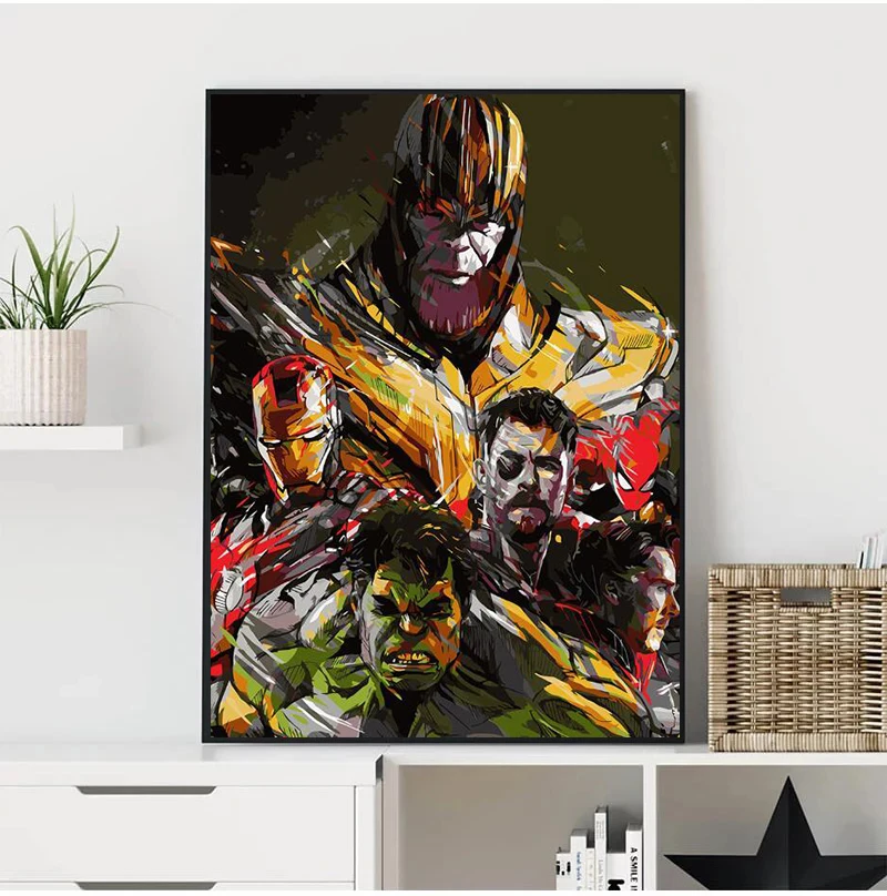 

Постеры и принты на холсте «мстители»