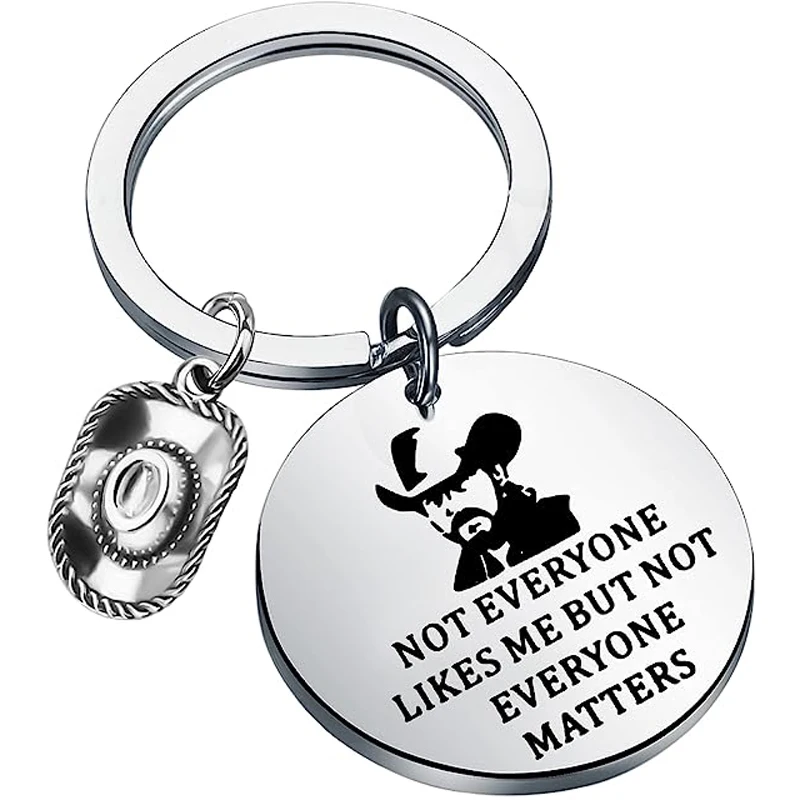 Вдохновленный брелок подарок фанатам ТВ-шоу Рип Коллер подарок для Него папа (не всем нравится я)