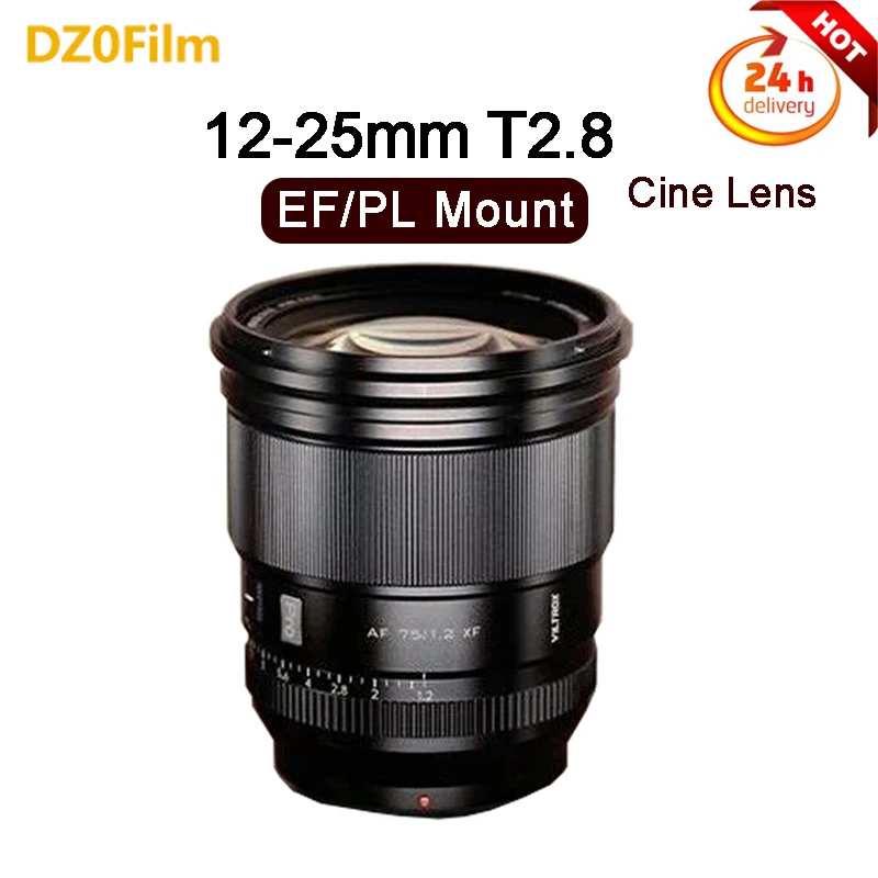 

DZOFilm Pictor 12-25mm T2.8 Cine Lens for Canon EF and PL Mount Cameras (EF/PLMount) Professional Cine Lens for S35