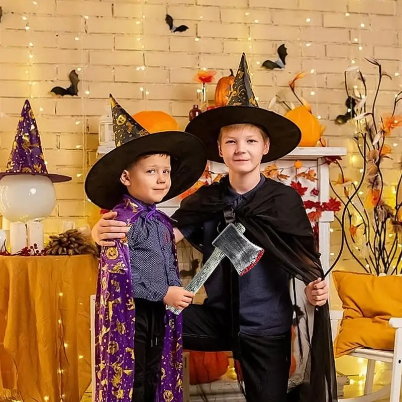 Креативное искусственное кровавое оружие на Хэллоуин нож топор пила ужаса