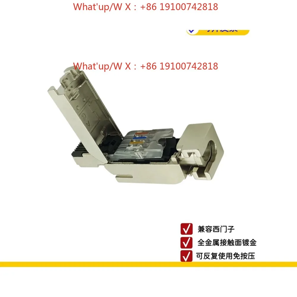 Фото Кристаллический разъем RJ45 6GK1901-1BB10-2AA0, совместимый с разъемом Ethernet RJ45 №2