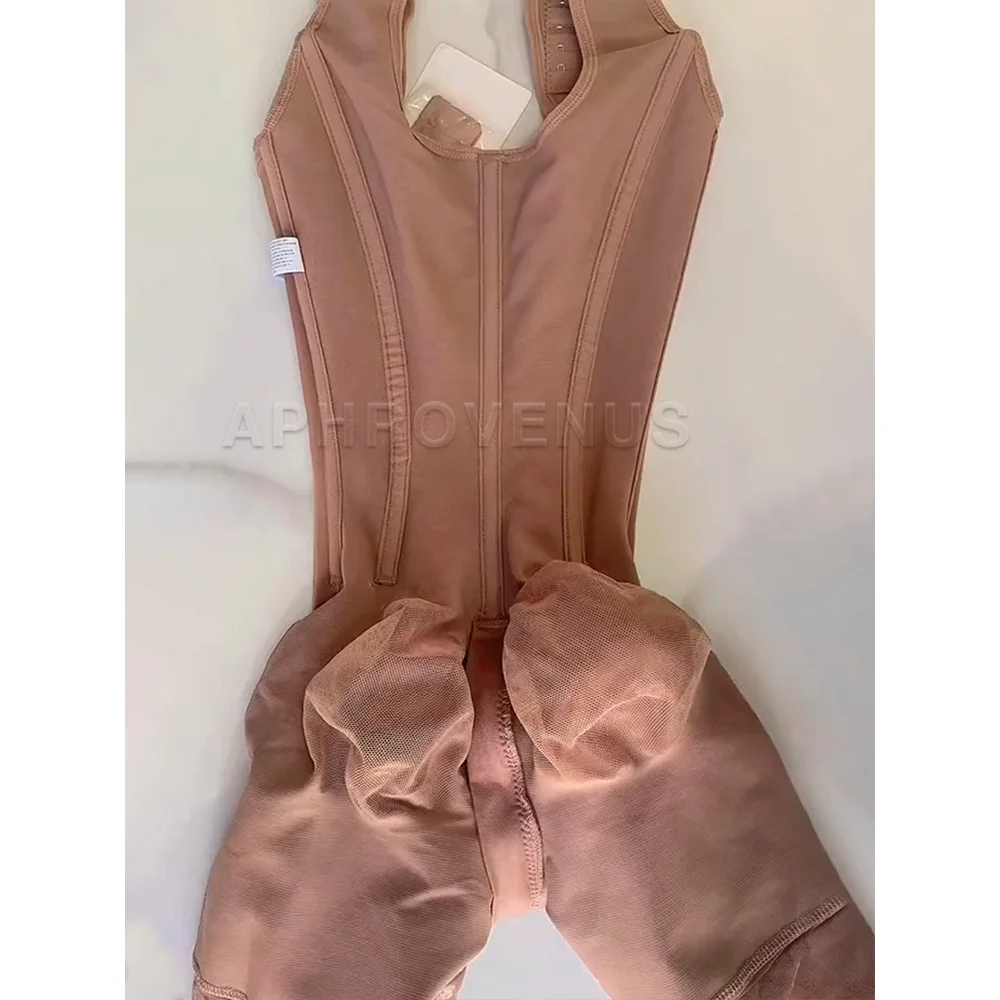 Fajas Colombianas Moldeadoras Body Shaper Post Surgery Stage 2 BBL Компрессионная одежда с застежкой-молнией и