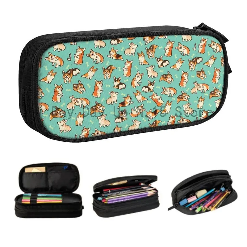 Cases For Boys Gilrs Custom Large Storage Pen Box Bag School Supplies
