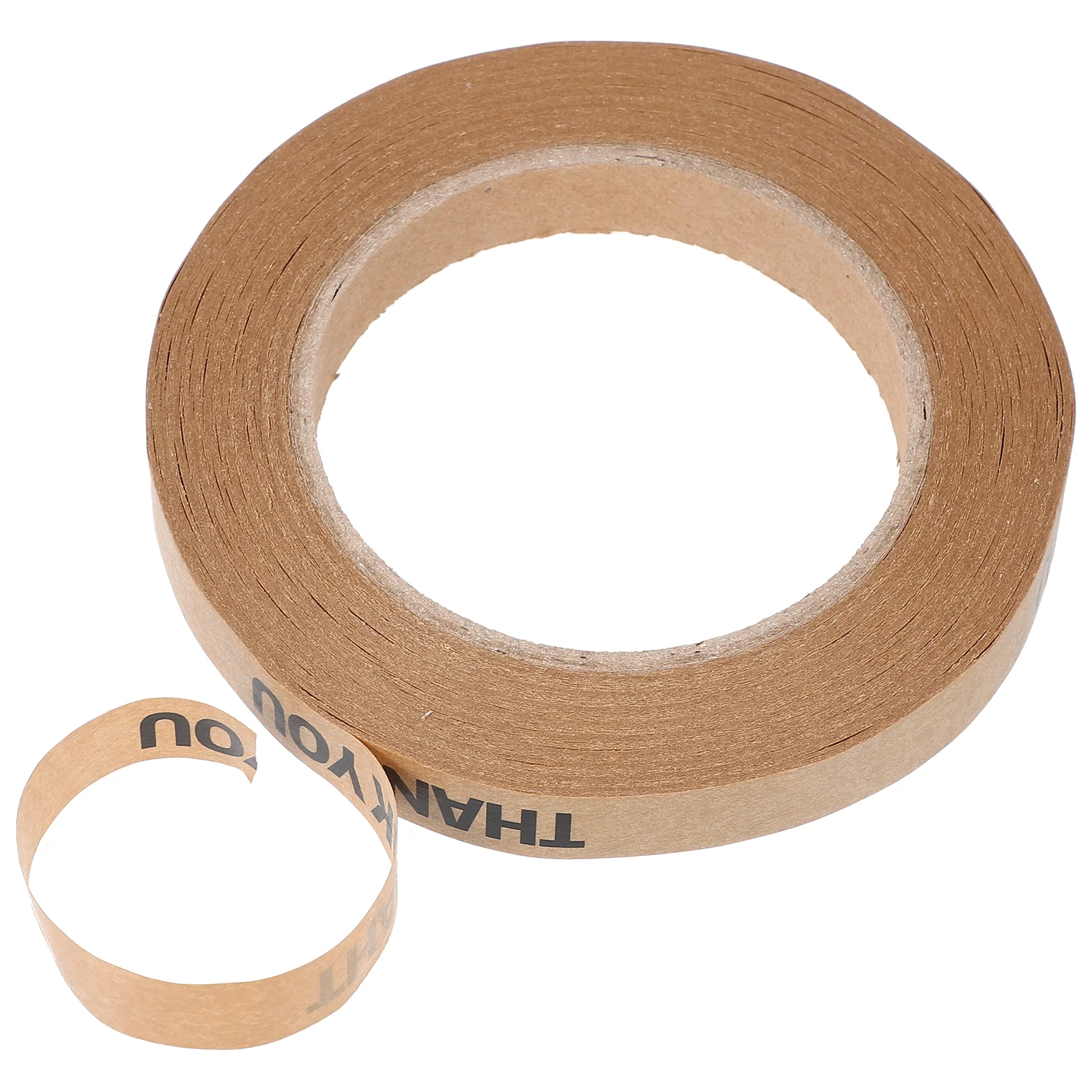 

1 Roll Shopping Bag Sealing Tape Thank You Tape Self Adhesive Takeout Tape for Small Business