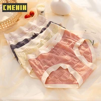 cmenin 4pcs briefs sexy panties for woman lingerie seamless lace shorts female underpants sexy underwear home mm3712