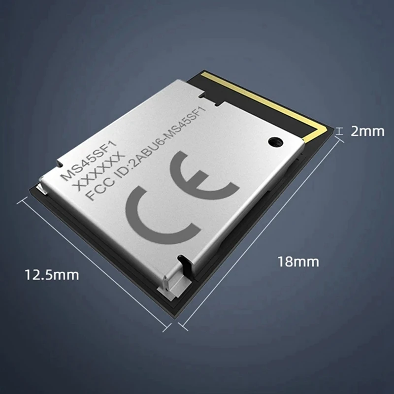 Модуль NRF5340 Bluetooth 5 3 с платой адаптера двухъядерный модуль MS45SF1 низкой мощностью