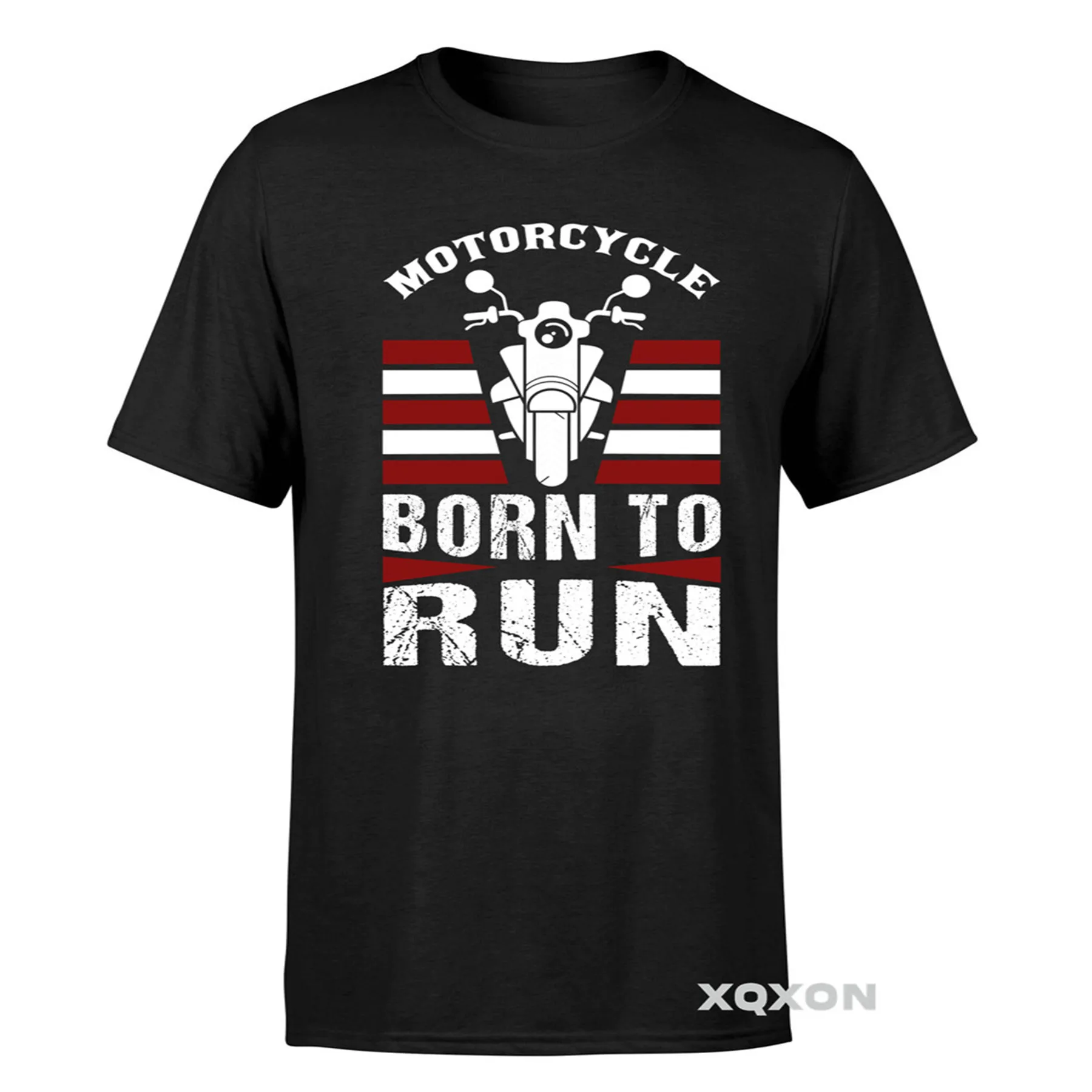 

Summer Graphic T Shirts Motorcycle Born To Run Funny Man Anime T Shirt New High Quality Cotton T-shirt for Men Best Seller