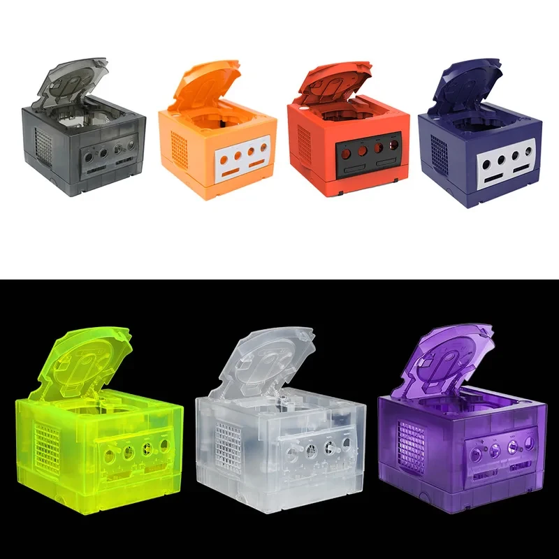 Фото Прозрачный сменный корпус для игровой консоли Gamecube NGC GC DOL-001 DOL-101 №2