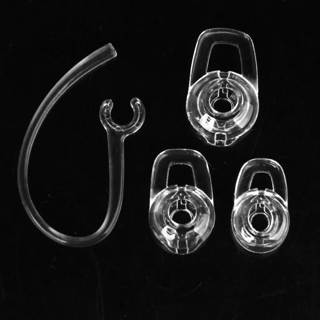 

1Pack Earbuds Eartips & Ear Hooks Spare Kit Earloops Buds Replacement Clamp Headphones Holder for M100 Wireless Earphone