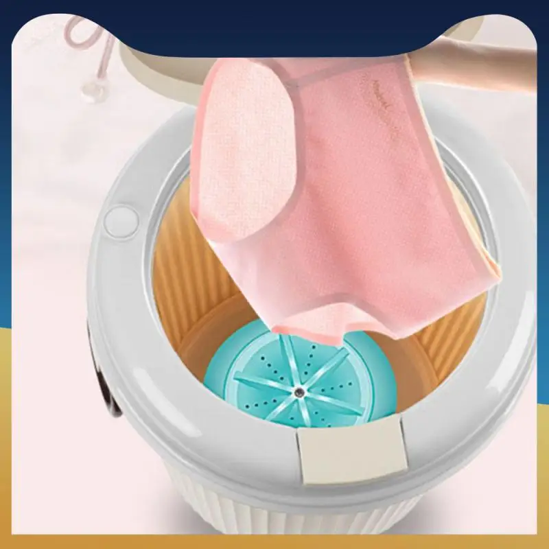 

Mini Plastic 8L Portable for baby clothes underwear socks towels Personal Washing Machine Ultrasonic For Travel Home Business