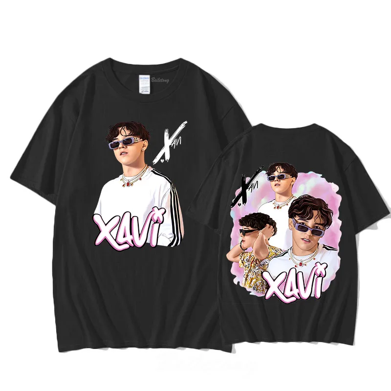 Футболка Xavi La Diabla New Song с графическим принтом хлопковая футболка в стиле гранж