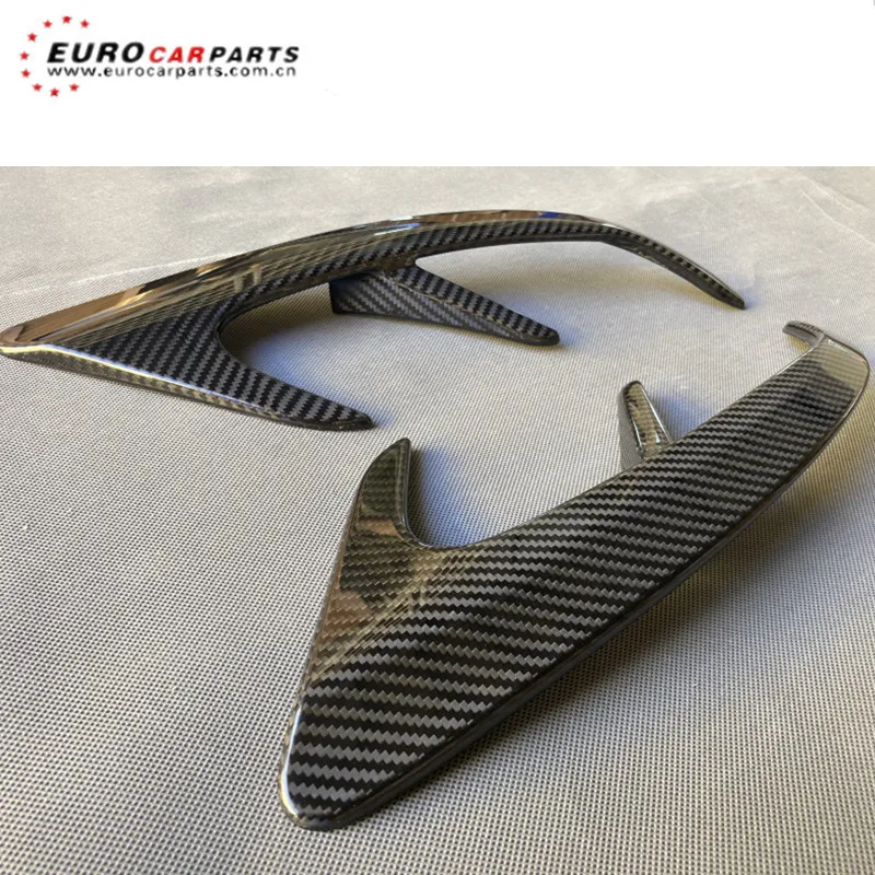 

Ветрорассеиватель для автомобильного бампера, углеродное волокно, стилизован в стиле B (S), совместим с автомобильным бампером c17-s63
