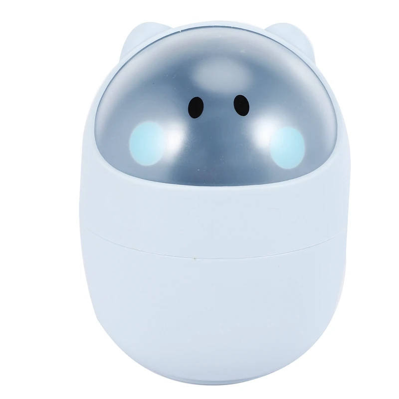 

Mini Waste Bin Desktop Garbage Basket Cleaning Barrel Creative Small Desk Organizer Storage Dustbins Animal Trash Can Paper Towe