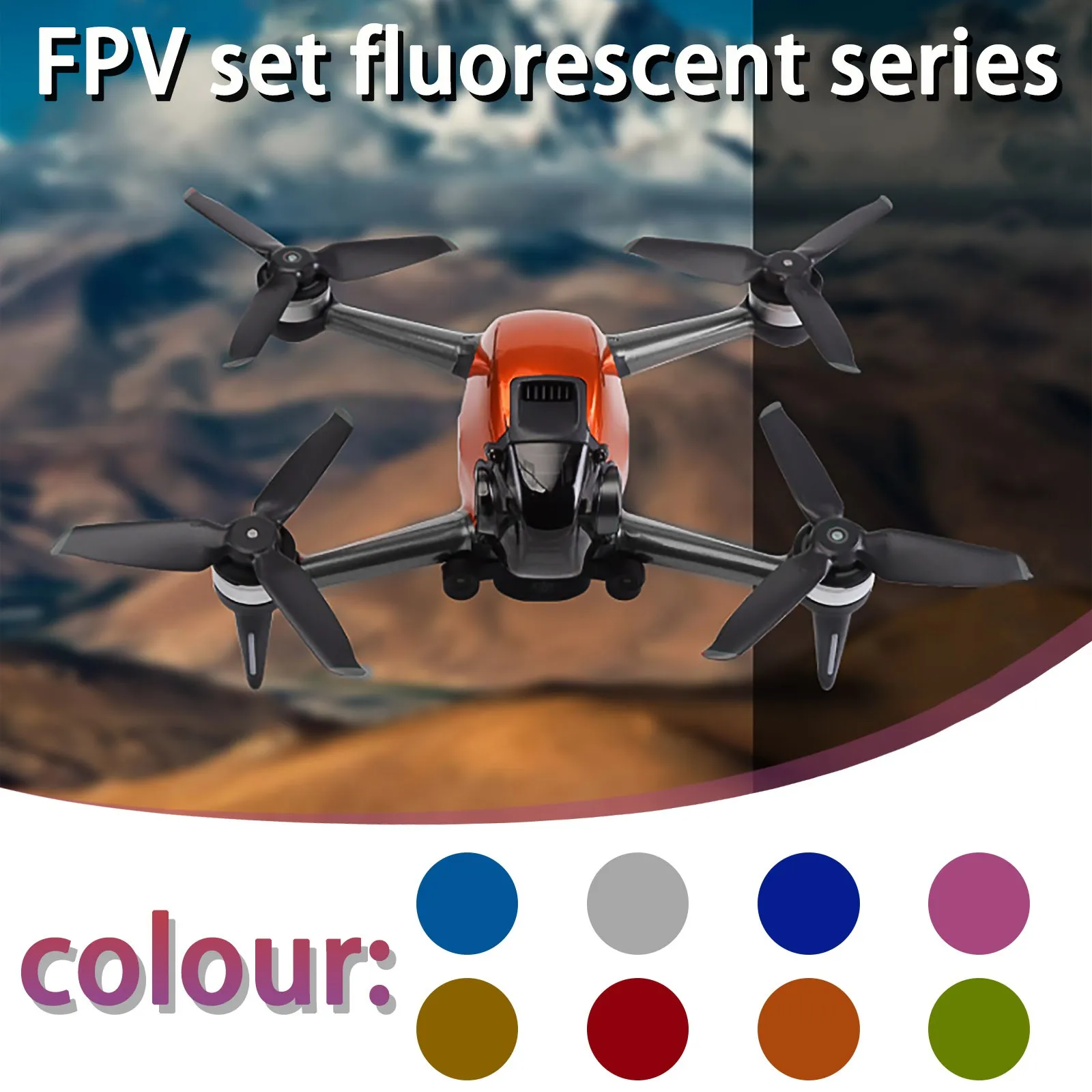 

Pink Body FPV Sticker Skin for Waterproof Protective COMBO Sticker Drone Shell Camera Drone Accessories