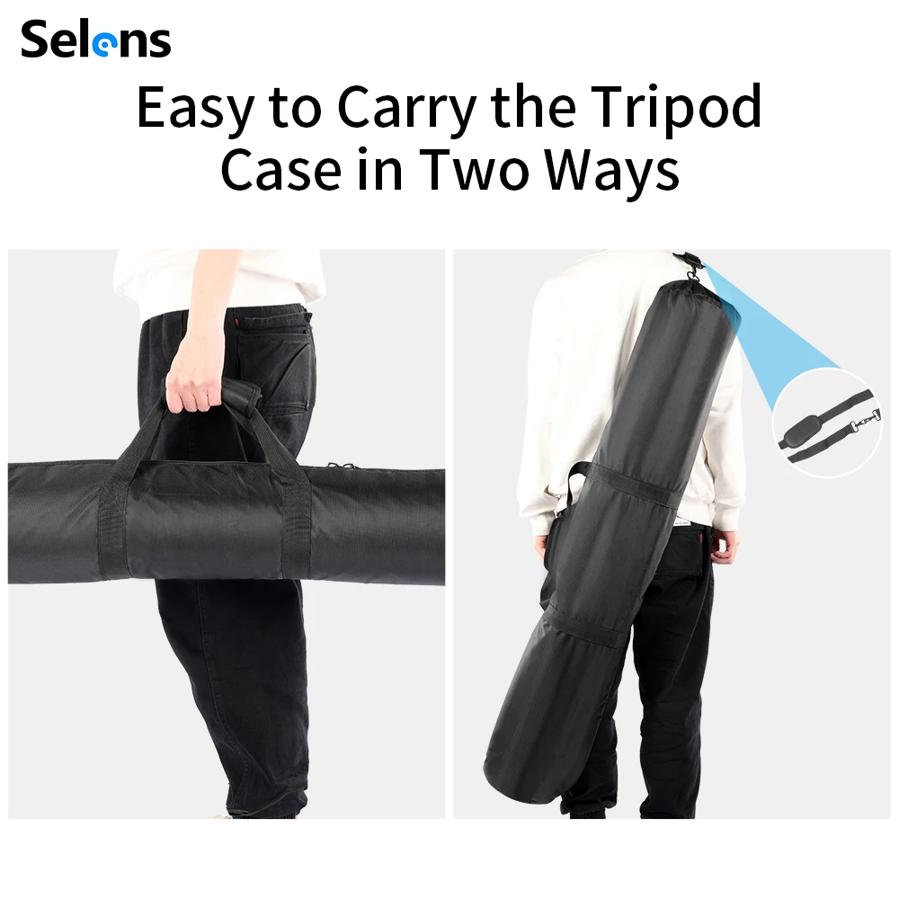 

Selens 70-125cm Light Stand Tripod Bag Portable Monopod Camera Case Monocular Telescope Fishing Rod Photo Bag With Oxford Cloth