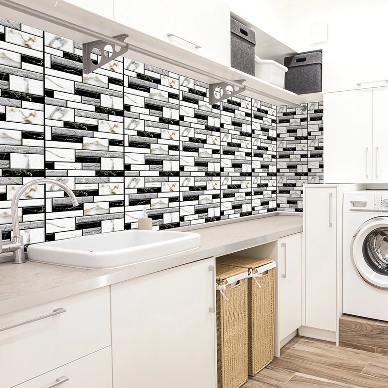 30*30 см 3D стерео наклейки на стену водостойкие влагостойкие пенопластовые обои с