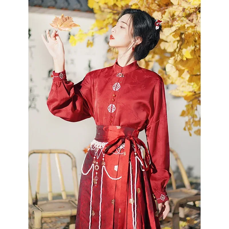 Модернизированная Китайская традиционная повседневная одежда династии Мин