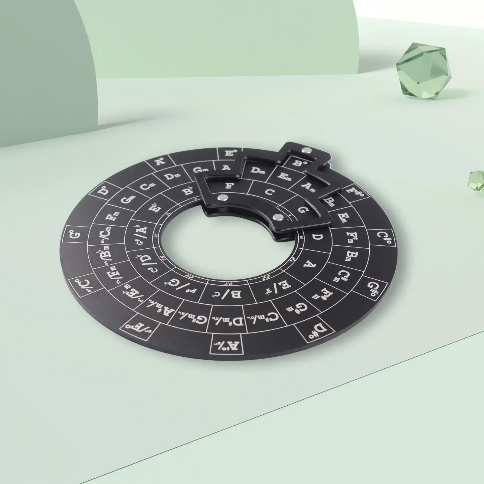 Круглый музыкальный инструмент для мелодии металлические аккорды колесо