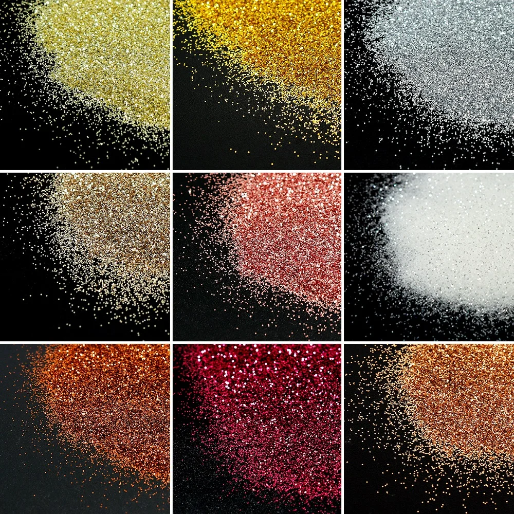 Блестящий порошок для ногтей 9 пакетов 10 г