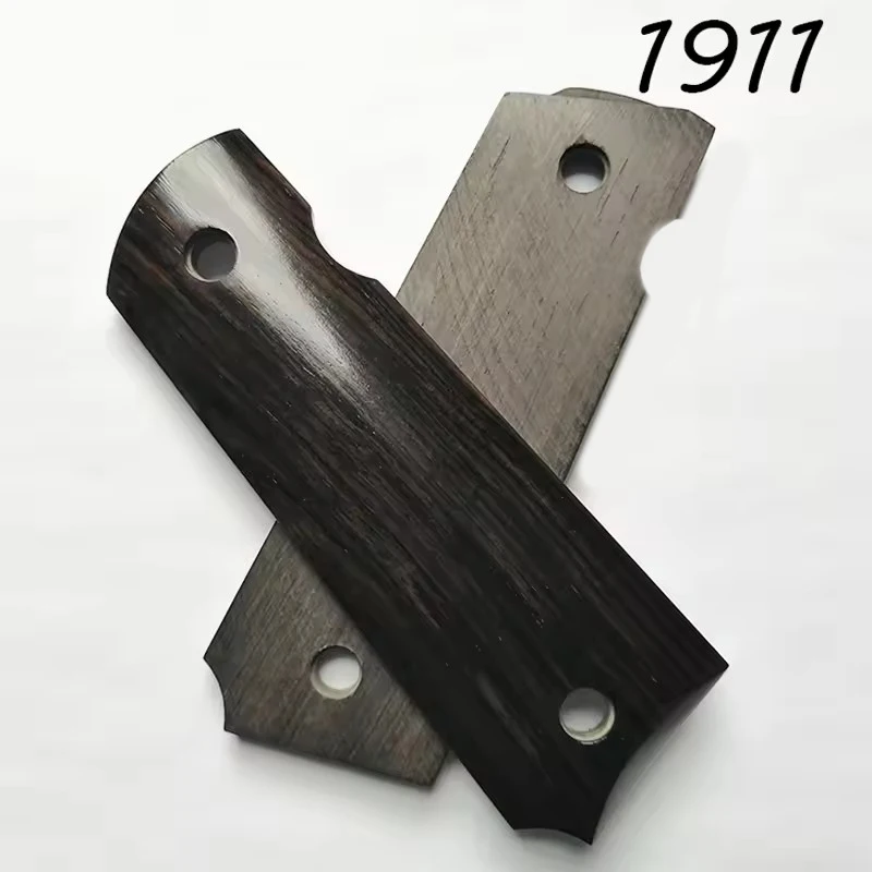 

Ручки для пистолета 1911 TYSEEK из африканского черного дерева