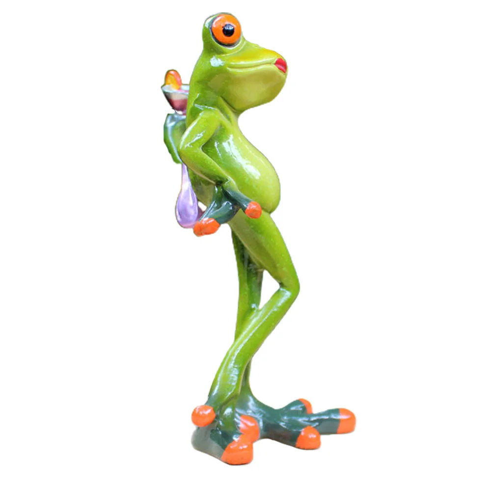 

Rural Chaste Frog Lovers Table Decorations Decoraciones Para Salas Casa Resin Statue