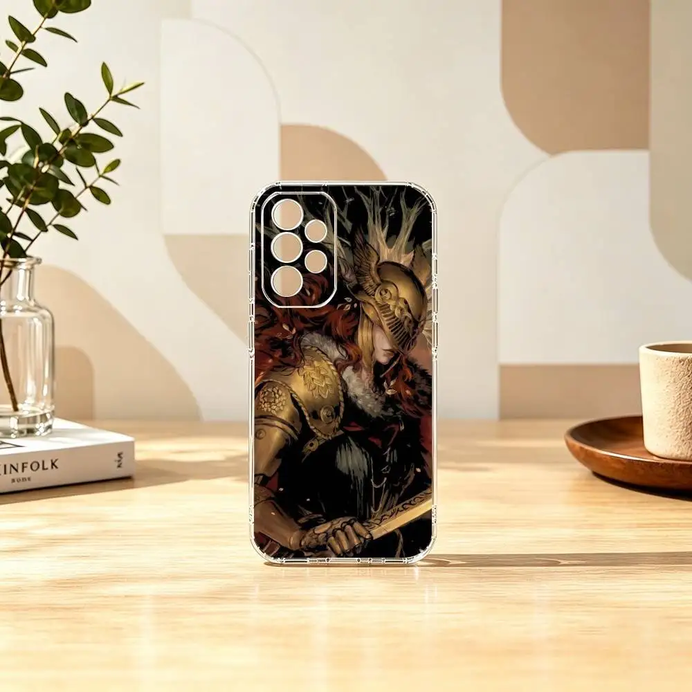 Чехол для телефона Game E-Elden Ring Malenia (подарок) для Samsung S25, S24, S21, S22, S23, S30, Ultra, S20, Plus, FE, прозрачный (art.: 3920db8a52882) - 3920db8a52882