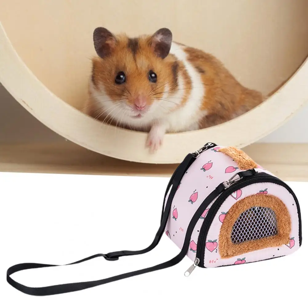 

Cute Hamster Bag Printed Cloth Lemon Pattern Pet House Pet House Pet Nest