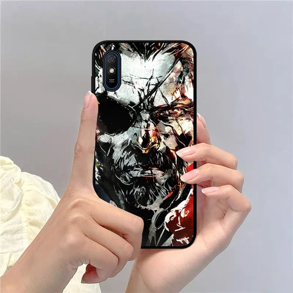 M-Metal Gear S-Solid Game Phone Case For Redmi 5 6 7 8 9 10 Plus Pro A GO K20 K30 K40 F3 Fundas