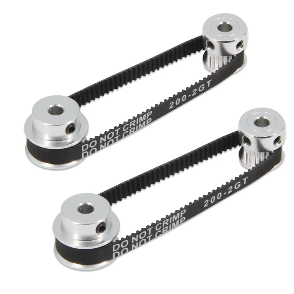 Набор из 2 шт. синхронное колесо GT2 20 и 30 зубьев диаметр 5 мм алюминиевый шкив ГРМ с