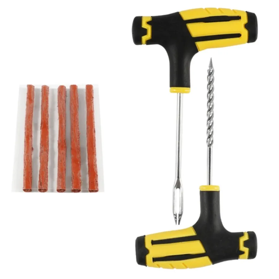 

Набор инструментов для ремонта шин, прокол для шипов, пробка для гаража, автомобиля, грузовика, мотоцикла, инструмент для ремонта бескамерных колес